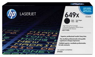 CE260X Lézertoner ColorLaserJet CP4525 nyomtatóhoz, HP 649X, fekete, 17k