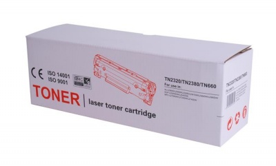 TN2320/TN2380/TN660 Lézertoner, TENDER®, fekete, 2,6k